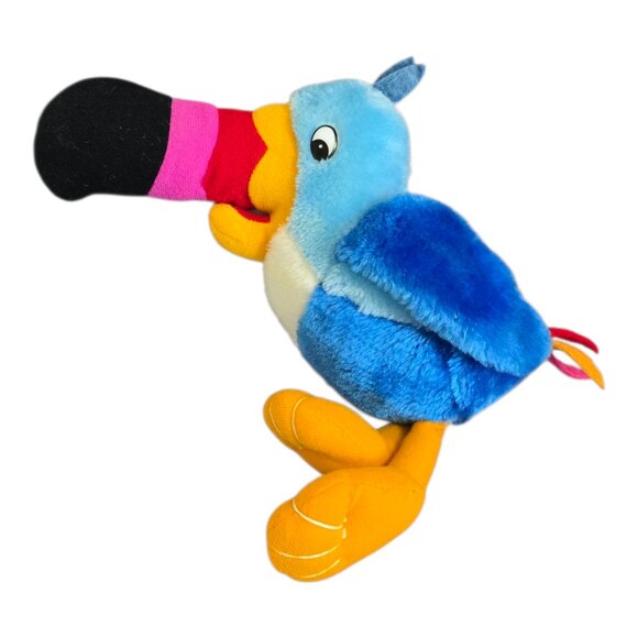 Vintage 1990s Toucan Sam Bird Froot Loops Cereal Plush Stuffed Animal Toy 8" - Picture 1 of 8